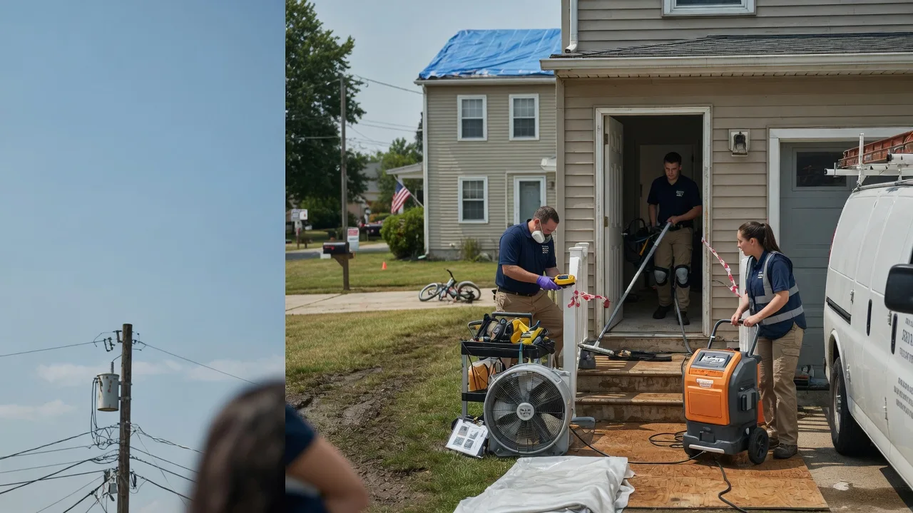 Water Damage Repair in Middleton, MI near me